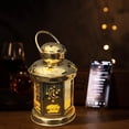 thumbnail image 4 of xpbceshi Today Deal Mini Lantern With LED Ramadan Lantern Decoration Mini Lantern Decor With Candles Hanging Lanterns For Ramadan Decor Christmas Wedding Table Centerpiece Decor, 4 of 6