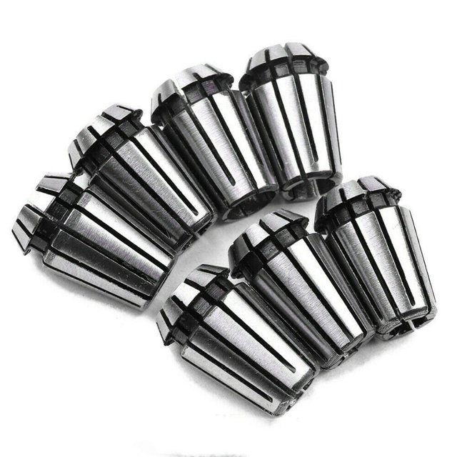 ER11/ER16/ER20/ER25/ER32/ER40 Spring Collet Set For CNC Milling Lathe Machine