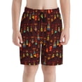 thumbnail image 2 of Cauagu Dancing African Women1 Print Swim Trunks for Men,Youth Boys Swim Shorts Compression Liner Beach Shorts Boys' Swimming Shorts 7-20 Years Bathing Suit-Small, 2 of 7