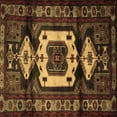 thumbnail image 1 of Ahgly Company Indoor Square Persian Brown Traditional Area Rugs, 3' Square, 1 of 4