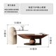 thumbnail image 1 of Mesa auxiliar antigua de diseño, libros, mesa auxiliar nórdica única estética, servicio transparente, Kaffee Tische de madera, muebles para sala de estar, 1 of 4