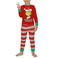 thumbnail image 1 of Christmas The Grinch Family Matching Adult Kids Pajamas Set Sleepwear, 1 of 2