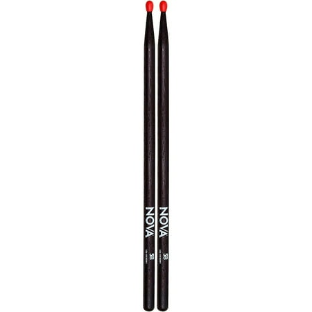 (Pair) NOVA 5BN BLACK W/RED TIP