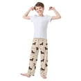 thumbnail image 2 of Sausage Dog Pajama Pants Soft and Lightweight Elastic Waistband Pajama Pants, 2 of 8