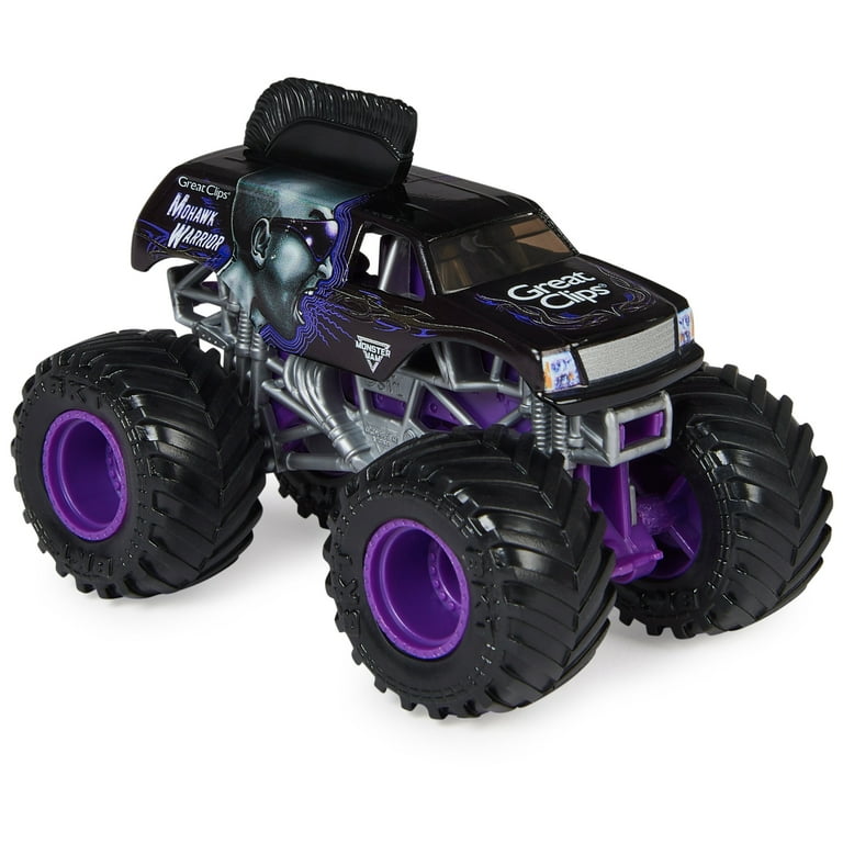 スポーツトイ・アクショントイ Mowl M+ 44clash edition Monster Jam Mohawk Warrior - Big New Metal 1:64 Scale