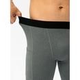 thumbnail image 4 of Mallas de una pierna para hombre, para baloncesto, bolsillos laterales, entrenamiento físico MABOTO Gris/XL, 4 of 7