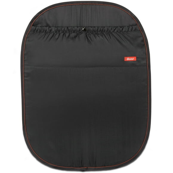 Diono Stuff 'N Scuff Kick Mat Seat Protector and Organizer, Black