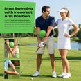 thumbnail image 4 of Golf Training Aid Ball - Compression Golf Connection Ball Between Arms - Posture Correction Swing Trainer & Alignment Practice, 4 of 7