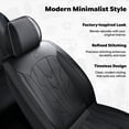 thumbnail image 2 of 2023 for Subaru Forester Seat Covers PU Leather Upholstery Protection Tailored Fit Driving Comfort Airbag Compatible, 2 of 9