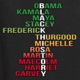 thumbnail image 5 of Wild Bobby Black History Historical Names Black Pride Women Graphic Long Sleeve Tee, Black, Small, 5 of 5