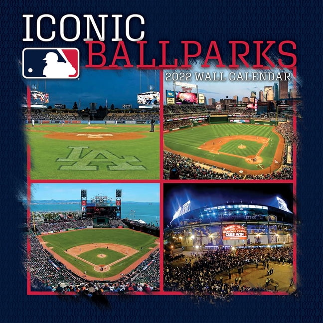 Mlb 2023 Calendar Mlb Iconic Ballparks 2022 12X12 Stadium Wall Calendar (Other) - Walmart.com