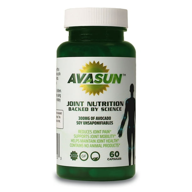 AvaSun, Joint Nutrition Backed by Science, Avocado Soy Unsaponifiable
