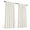 Natural-42"W x 40"L (Pack of 2), variant on Burlap Blackout Curta96 Inch Length 2 Panels Black Out Flax Linen Primitive Rustic Country Modern Farmhouse Thermal Drapes For Bed