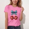 thumbnail image 4 of T-Shirt pour Enfants, Imprimé de la Fête de l'Indépendance à Manches Courtes et Col Rond, Haut Décontracté et Polyvalent pour Garçons et Filles de 3 à 15 Ans, 4 of 6