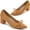 Brown, variant on Women's Pumps Closed Toe heels Pointed-Toe Chunky Heel Dress Shoes Comfortable Heels