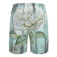 thumbnail image 6 of Naloa Vintage Rose1 Men's Beach Shorts, Surfing shorts, Swim trunks, Quick Dry Swim Trunks for Surfing Beach Fun - Small, 6 of 9