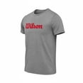 thumbnail image 3 of Playera Deportiva Wilson para Hombre Manga Corta Color Gris Claro Talla CH, 3 of 4