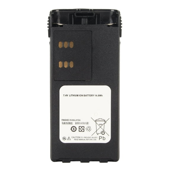 Talkie Li Ion Battery, Safe 7.4V 1800mAh Rechargeable 2 Way Li Ion Battery Portable With Belt Clip For MTX850LS For HT750 For HT1550 For MTX960