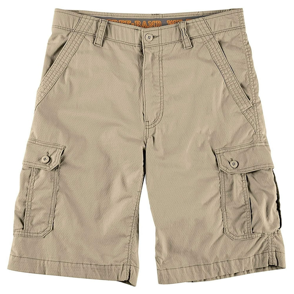 Wearfirst Wearfirst Mens Freeband Stretch Binds Eye Cargo Shorts 38W