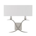 thumbnail image 3 of Savoy House Payton 16" 2-Light Transitional Metal Sconce in Satin nickel, 3 of 6
