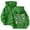 Green, variant on LEKDFST Zip Up Hoodie Women Christian Trendy Graphic Oversized Sweatshirt Long Sleeve Y2K Quarter Zip Pullover Tops Green XL