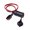 0.5m, variant on Vehicle Accessory Socket Adapter Cable with Power Connector, 30A 12AWG Copper Wire and Covered Female 12V Socket