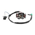 thumbnail image 2 of Magneto Stator 8 Coil 5 Wire High Temperature Copper Wire Magneto Flywheel Puller Fit For GY6 50CC 60CC 80CC 139QMB, 2 of 5