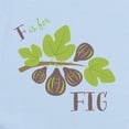thumbnail image 2 of CafePress - F Is For Fig Body Suit - Long Sleeve Cotton Baby Bodysuit, 2 of 4