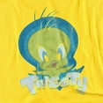 thumbnail image 2 of Looney Tunes Tweety Swirl Women's T Shirt, Yellow, 2X-Large, 2 of 6