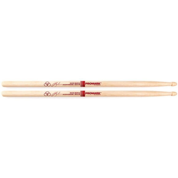 Promark SD531W American Maple Jason Bonhma Autograph Series Wood Tip, Single Pair