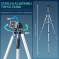 thumbnail image 4 of Occer Telescope for Adults Kids, 70mm Aperture 400mm Astronomy RefractorTelescope with Adjustable Tripod and Smartphone Adapter, 4 of 7
