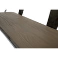 thumbnail image 7 of Furniture of America Fredrick Industrial Metal Dining Bench, Natural Elm, 7 of 7