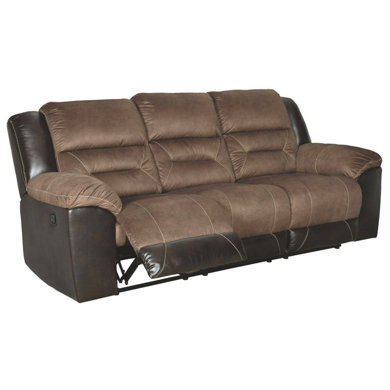 Earhart chestnut reclining sofa deals