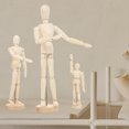 thumbnail image 3 of QUMIIRITY 3Pcs Jointed Puppet For Sketching Model For Artists And Photographers, 3 of 5