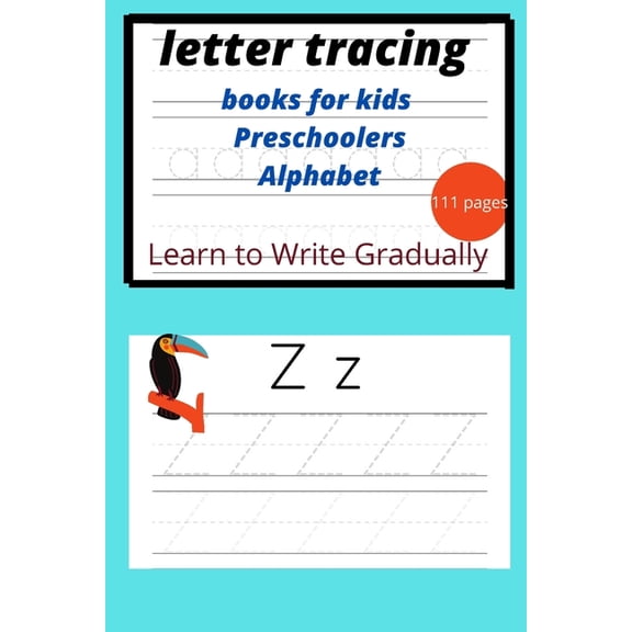 letter tracing books for kids: Alphabet Handwriting with Pen Control for kids Ages 3-5, activity book