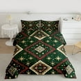 thumbnail image 2 of Castle Fairy Boys Girls Bohemian Aztec Bedding Comforter Set 2pcs,Stars Print Twin Comforter Sets Microfiber,Hippie Tribal Breathable Bedding Set,Ultra Soft Home Decor,Reversible, 2 of 8