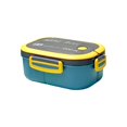 thumbnail image 1 of Double Layer Portable Lunch BoxBlue, 1 of 5