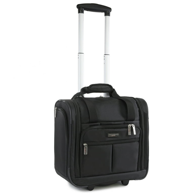 Pacific Coast Signature Underseat 15.5 Rolling Tote Carry On Walmart