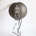 thumbnail image 3 of Billuyoard Linterna de Halloween, suministros de decoración para fiestas, adorno para el hogar, farolillos de papel plegables DIY, accesorio colgante para Kits de decoración para fiestas Blanco Billuyoard HA068095-01, 3 of 6