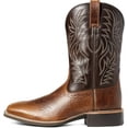 thumbnail image 6 of Men's Western Boots with Embroidery Slip Resistant Square Toe Chunky Heel Sport Wide, 6 of 10