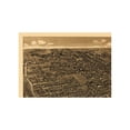 thumbnail image 4 of Historic Panoramic View - Waco Texas - Wellge 1886 - Vintage Wall Art, 4 of 4