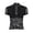 Black, variant on Women Shirts Festival Elegant Droplet Hollow Out Lace Blouson Top for with Figure Waist White Size M