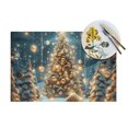 Christmas snow Dining mat, washable, heatresistant, indoor/outdoor