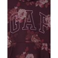 thumbnail image 2 of Sudadera para Niñas con Logo GAP Floral Morado XS, 2 of 2
