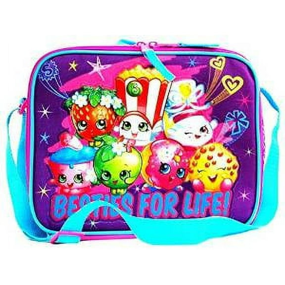 Lunch Bag - Shopkins - Besties For Life Kit Case New 424410