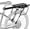 Bike Rack with ExtendeMain Pole, variant on Rear Bike Rack,310 LB Capacity Solid Bearings Bike Cargo Rack w/Fender & Large Size Reflective,Quick Release Mountain Road Bicycle Rear Racks,Universal Bike Luggage Touring Carrier Rack,