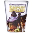 thumbnail image 6 of Silver Buffalo Star Wars Original Trilogy: A New Hope, Empire Strikes Back, Return of the Jedi - 4 Pack Mini Glasses Featuring Yoda, Luke, Darth Vader, Han Solo, Chewbacca, Princess Leia, Ewok, 1.5oz, 6 of 11