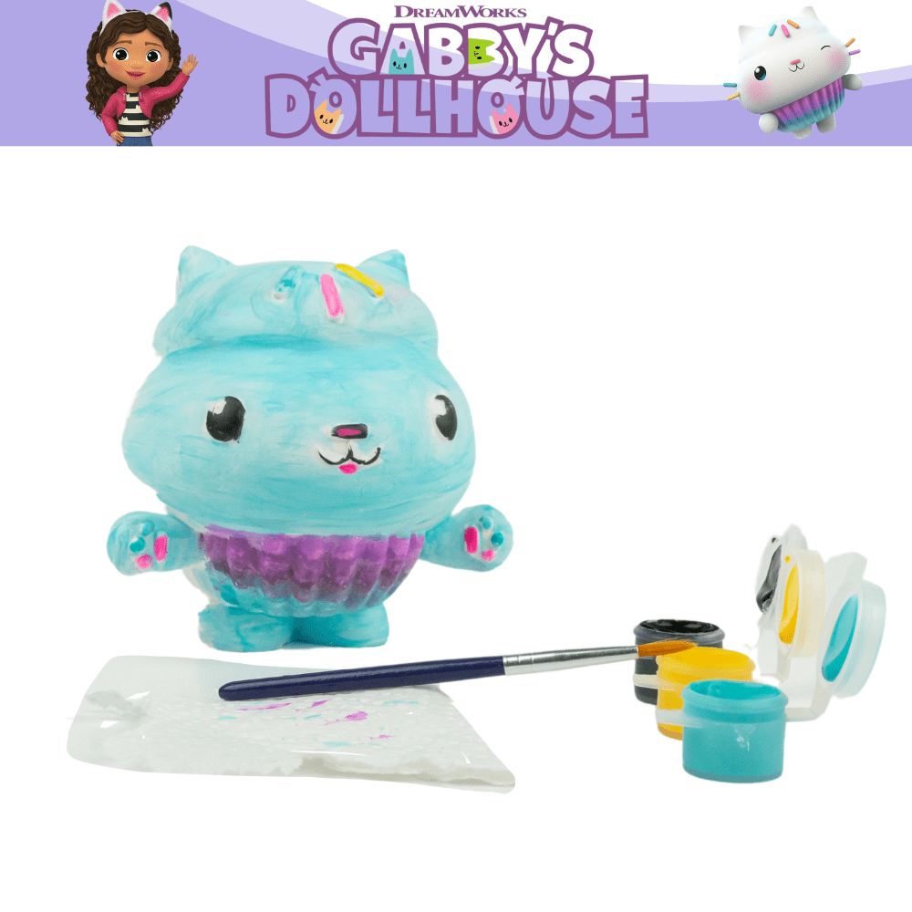 Gabby’s Dollhouse Figurines DIY Paint Set Arts and Crafts for Kids