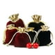 thumbnail image 5 of EeaseMX 12 bolsas con cordón para guardar joyas, organizadoras de tela, pequeñas (negro, rojo oscuro y rojo), 5 of 7