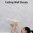 thumbnail image 4 of Wweixi 20piece Self Sticker Tile Living Foam Waterproof Stickers For Office Bedroom 20pcs Tile Wall Sticker Soft Foam Panel type+3, 4 of 6